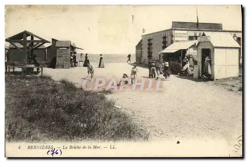 Cartes postales Bernieres La Breche de la Mer