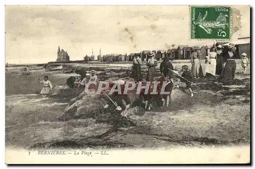 Cartes postales Bernieres La Plage Enfants