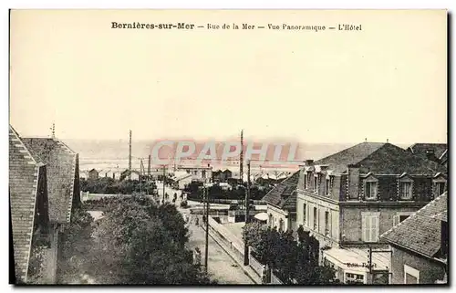 Cartes postales Bernieres Sur Mer Bue de la Mer Vue Panoramique L Hotel