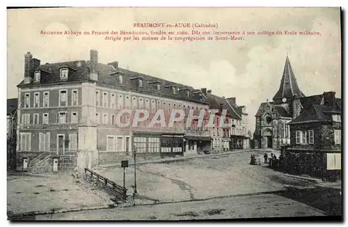 Cartes postales Beaumont en Auge Ancienne Abbaye