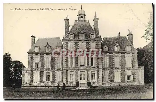 Cartes postales Environs de Bayeux Balleroy Arriere du Chateau