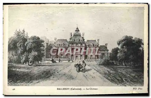 Cartes postales Balleroy Le Chateau