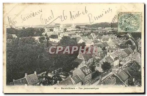 Cartes postales Bernieres vue Panoramique