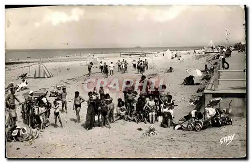 Cartes postales moderne Bernieres sur Mer La Plage enfants