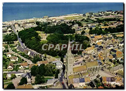 Cartes postales moderne Bernieres sur Mer Vue aerienne