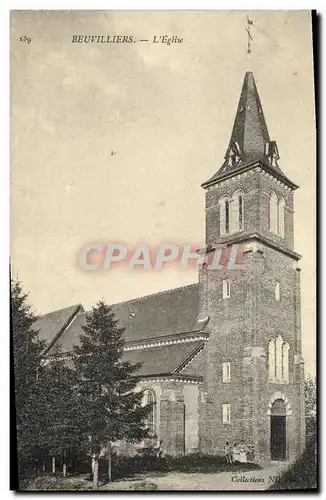 Ansichtskarte AK Beuvillers L Eglise