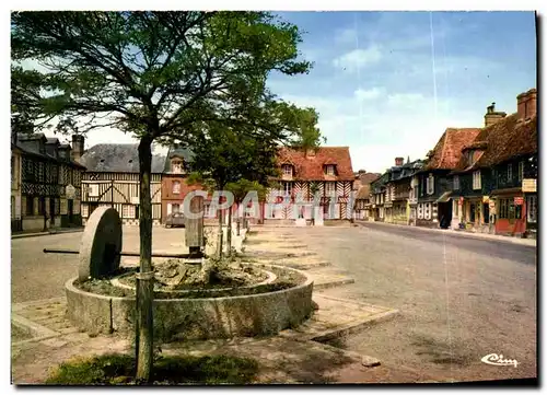 Cartes postales moderne Beuvron en Auge Place de la Pompe