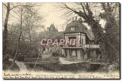 Cartes postales Beuzeval Houlgate Moulin Landry