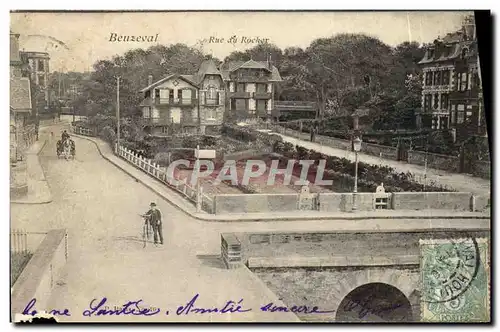 Cartes postales Beuzeval Rue au Rocher