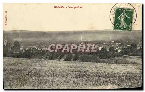 Cartes postales Blainville Vue generale