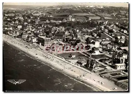 Moderne Karte Blonville sur Mer Vue d ensemble de la plage