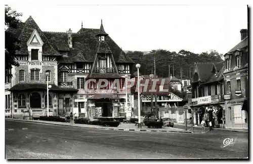 Moderne Karte Blonville sur Mer Les Poste et l Hotel de Ville