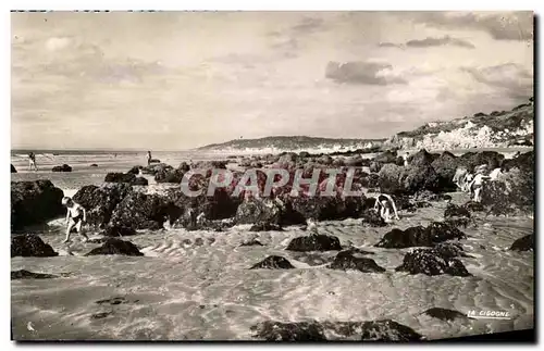 Cartes postales moderne Blonville sur Mer Les roches noires