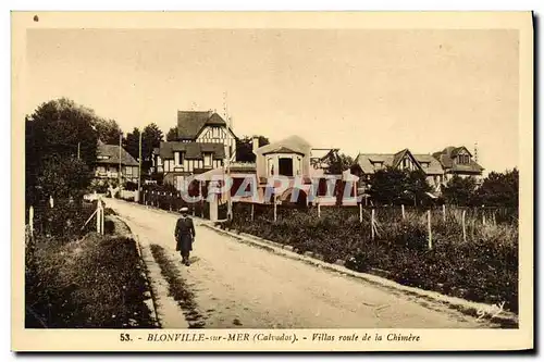 Ansichtskarte AK Blonville sur Mer Villas route de la Chimere