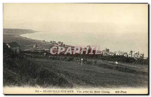 Ansichtskarte AK Blonville sur Mer Vue prise au Mont Canisy