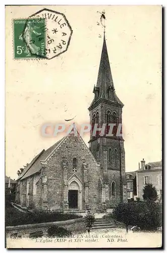 Ansichtskarte AK Le Breuil en Auge L Eglise