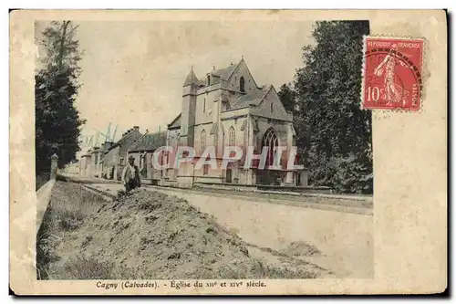 Cartes postales Cagny Eglise du Xll e et XlV e siecle