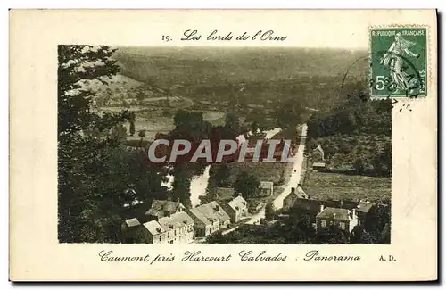 Cartes postales Caumont pres Harcourt Calvados Panorama