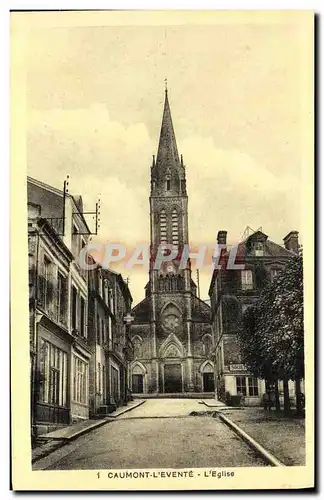 Cartes postales Caumont L Evente L Eglise