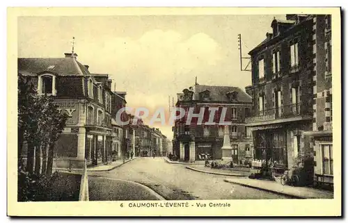 Cartes postales Caumont L Evente Vue Centrale