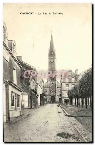 Cartes postales Caumont La Rue de Balleroy