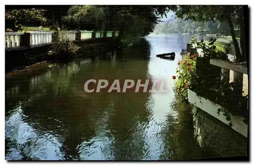 Cartes postales moderne Hotellerie du Moulin du Vey Le Vey Par Clecy La terrasse en bordure de L Orne