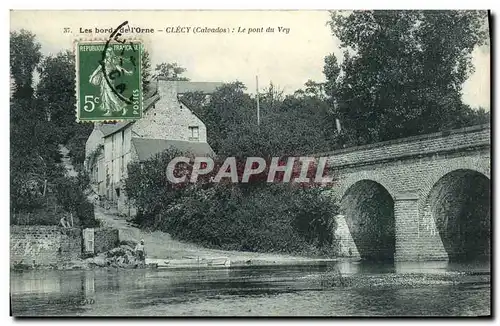 Ansichtskarte AK Les bords de l Orne Clecy Le Pont du Vey