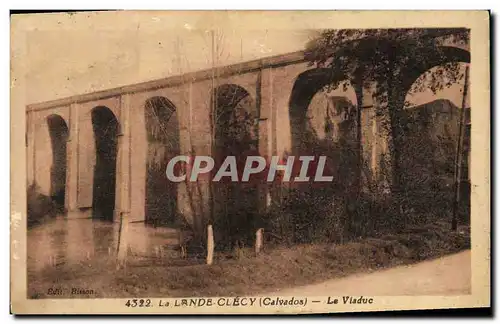 Cartes postales La Lande Clecy Le Viaduc