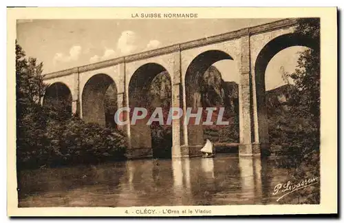 Cartes postales Clecy L Orne et le Viaduc