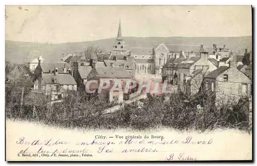 Cartes postales Clecy Vue generale du Bourg