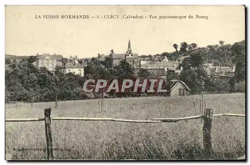 Cartes postales La Suisse Normande Clecy vue Panoramique du Boug