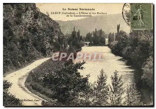 Cartes postales Clecy L Orne et les Rochers de la Cambronnerie