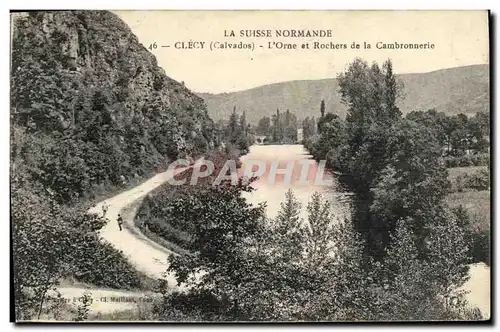 Ansichtskarte AK La Suisse Normande Clecy L Orne et Rochers de la Cambronnerie