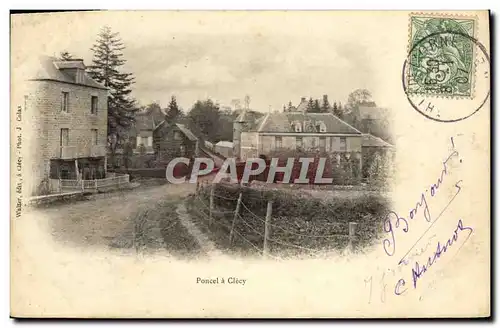 Cartes postales Poncel a Clecy