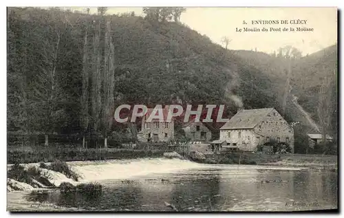 Cartes postales Environs de Clecy Le Moulin du Pont de la Mousse