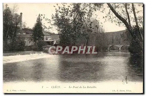 Ansichtskarte AK Clecy Le Pont de la Bataille