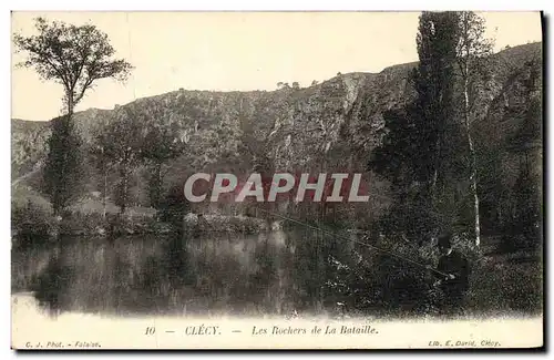 Ansichtskarte AK Clecy Les Rochers de la Bataille