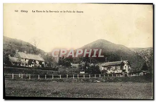 Cartes postales Clecy La Gare de la Serverie et le Pain de Sucre