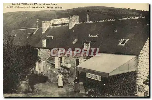 Cartes postales La Vallee de l Orne et ses Sites Clecy L hotel de la Petite Suisse Grand Concours de Tir TOP