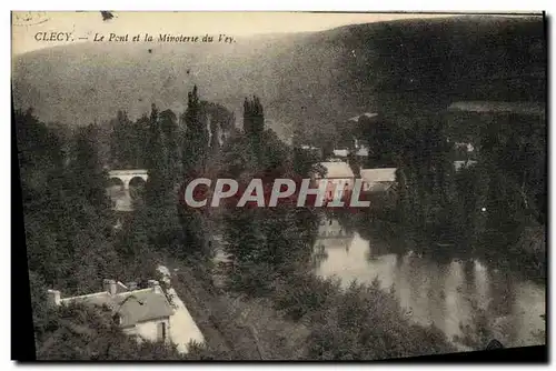 Ansichtskarte AK Clecy Le Pont et la Minoterie du Vey