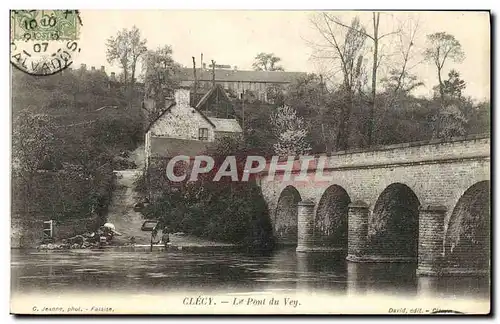 Cartes postales Clecy Le Pont du Vey Lavandieres