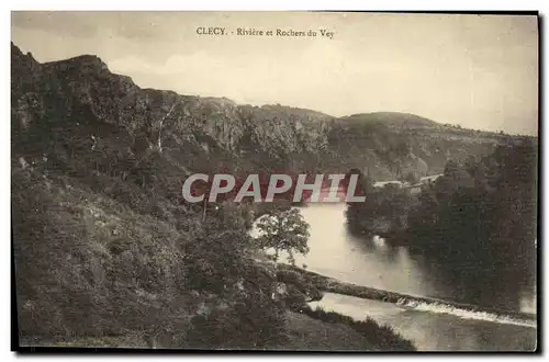 Cartes postales Clecy Riviere et Rochers du Vey