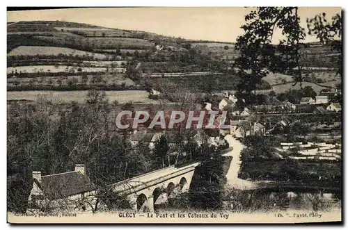 Ansichtskarte AK Clecy Le Pont et les Coteaux du Vey