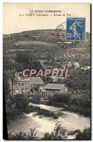 Cartes postales La Suisse Normande Clecy Ecluse du Vey