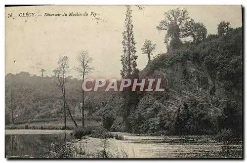 Ansichtskarte AK Clecy Deversoir du Moulin