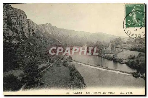 Cartes postales Clecy Les rochers des parc