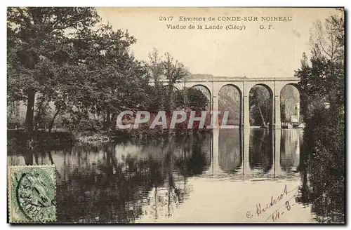 Ansichtskarte AK Clecy Conde Sur Noireau Viaduc de la Lande