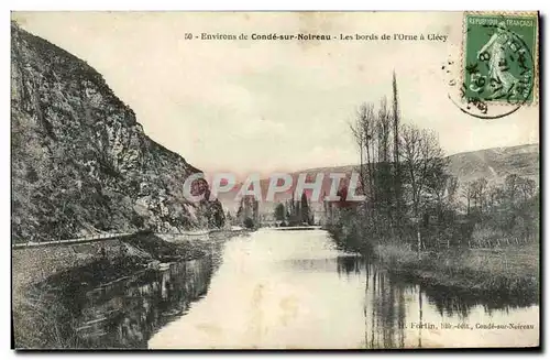 Cartes postales Clecy Environs de Conde Sur Noireau Les bords de l Orne