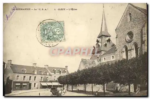 Cartes postales Clecy L Eglise