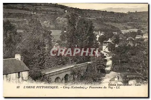 Cartes postales Clecy Panorama du Vey